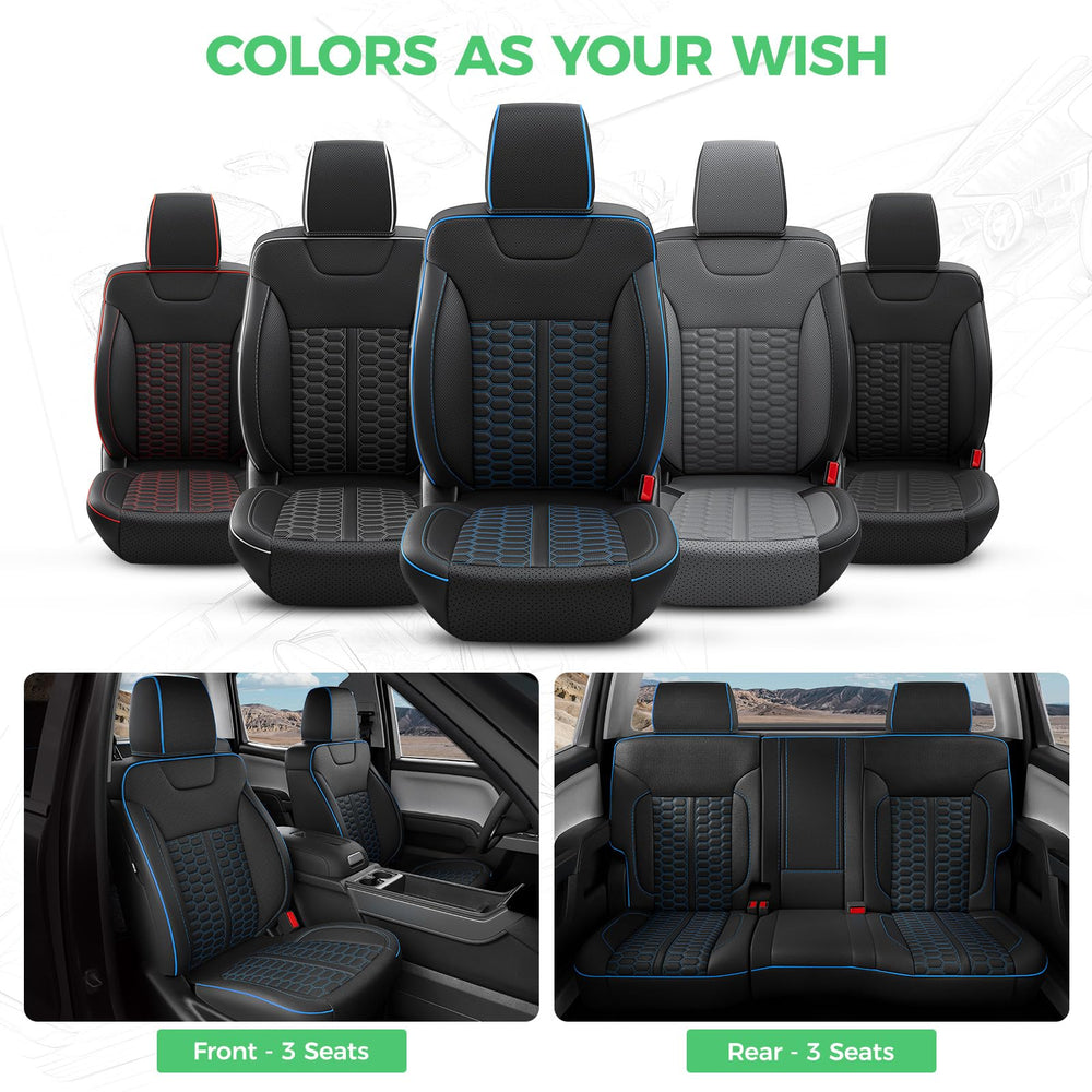 RIDEPOSH jump seat cover included for rear-seat versatility