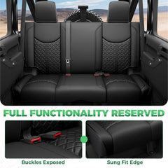 RIDEPOSH seat fit around airbags and controls for safe use