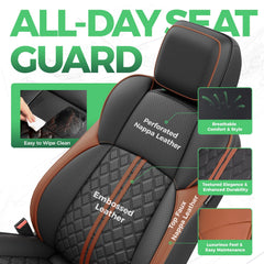 RIDEPOSH Tacoma console cover protecting the center console and armrest