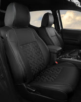 RIDEPOSH Tacoma double cab full set seat covers with console protect interior