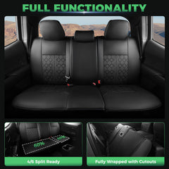 RIDEPOSH scratch-resistant seat covers guard seats from daily use