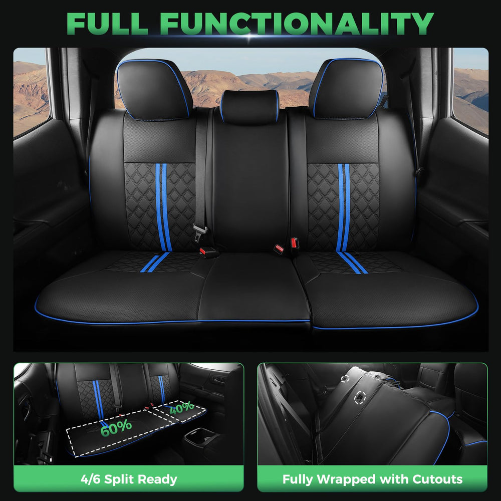 RIDEPOSH durable faux leather resists scratches and tears.