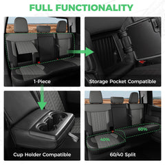 RIDEPOSH waterproof faux leather surface stays clean with simple wipe-down after daily use