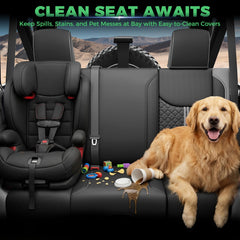 RIDEPOSH rugged protection for daily driving with durable materials.