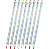 Rifachua 12V LED light bar side view showing bright 6500K illumination