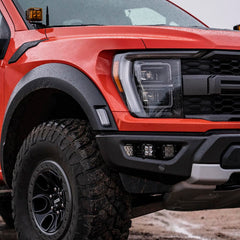 RIGID D-Series PRO flood beam side view highlights compact, rugged housing