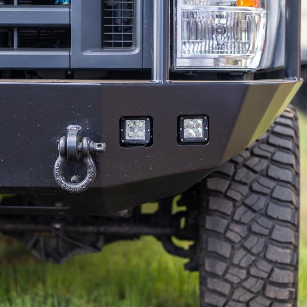 RIGID D-Series PRO flood beam universal fit supports many vehicle setups