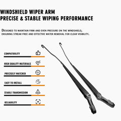 RigidWire wiper arm for Excursion 2000-2005 ensures secure fit and consistent wiping.