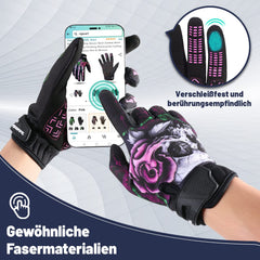 RIGWARL palm padding enhances protection during trail rides.