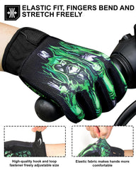 RIGWARL gloves hook-and-loop closure offers easy on/off and secure fit