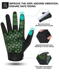 RIGWARL gloves palm padding protects hands during bumps and shifts