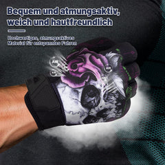RIGWARL back ventilation keeps hands cool during rides.