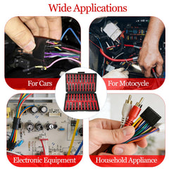 Durable, portable toolkit ideal for on-the-go electrical repairs.