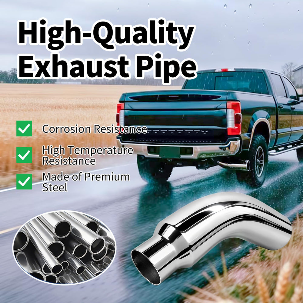 RILMATON exhaust tip with solid 9.9-pound build for reliable performance.