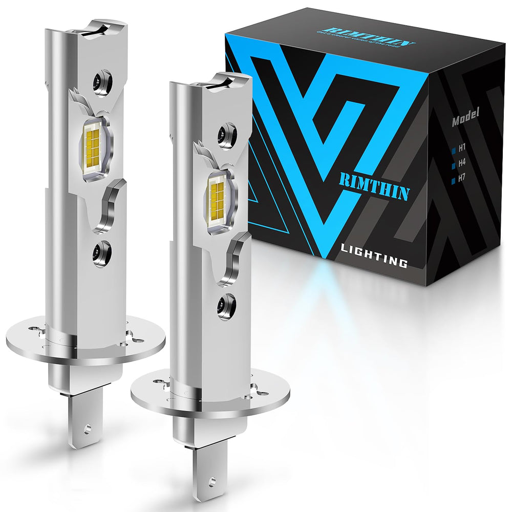 Rimthin H1 fog light with 32k-6000K beam delivering wide, clear illumination for night driving.