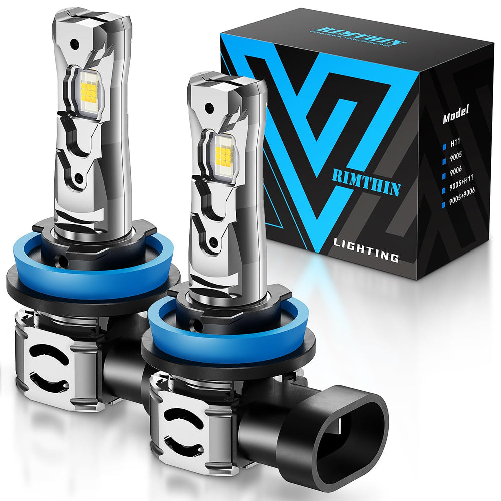 rimthin H11 bulbs with 60W per bulb for clearer night driving.