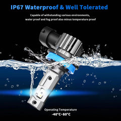 Rimthin H11 bulbs in fog light assembly provide a straightforward plug-and-play upgrade.