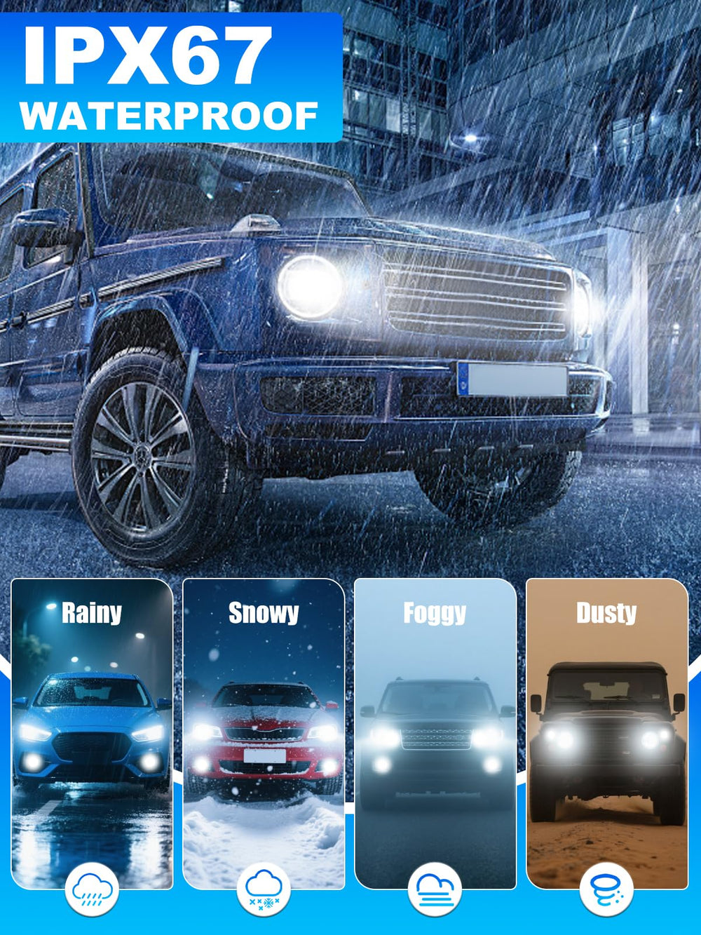 rimthin H11 universal-fit bulbs work with most vehicles.