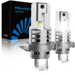 rimthin H4 bulbs 9003HB2 fog light 6000K for clear night visibility