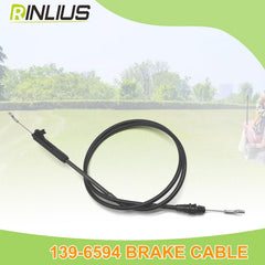 Rinlius 139-6594 brake cable for Toro 21864 Recycler ensures dependable brake engagement