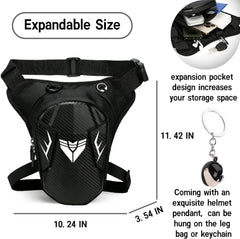 Riomhorry leg bag quick-release buckle for easy on/off during adventures.