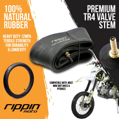 Rippin Moto 60/100-14 fit for many small dirt bikes.