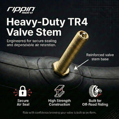 Rippin Moto electric dirt bike compatibility with 19 inch tires for confident rides