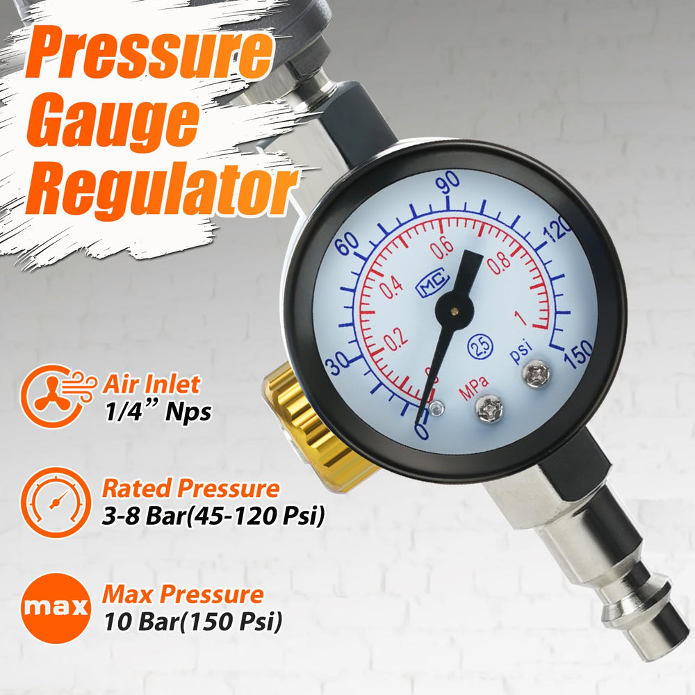 RIRC spray gun with filter screen delivers ultra-fine, impurity-free coatings.