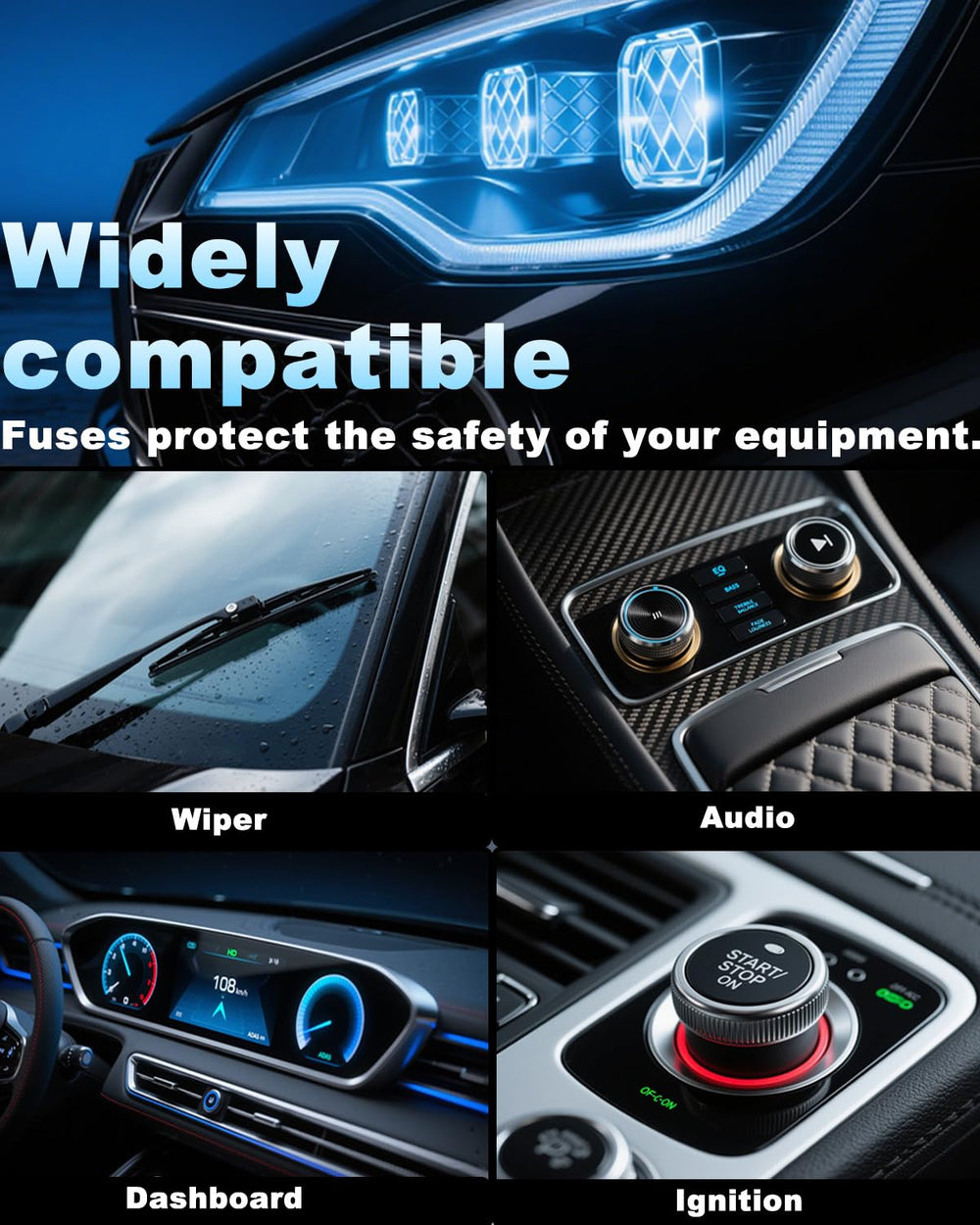 Riseuvo fuse puller ensures safe, tool-free removal during repairs.