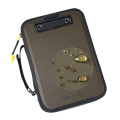 Rite in the Rain Monsoon Hand Desk closed view shows compact, weatherproof workspace.