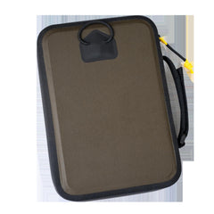Rite in the Rain Monsoon Hand Desk interior elastic bands secure pens and tools.