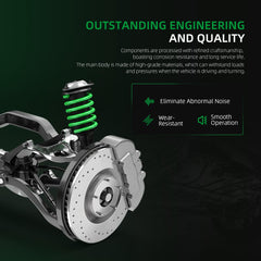 Riyhch electric trailer brake magnet set 2 dimensions specs indicating size for proper fit.