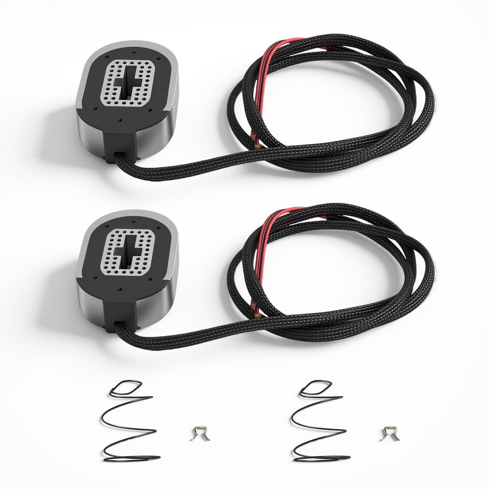 Riyhch electric trailer brake magnet set 2 front view showcases durable construction for long-lasting braking components.