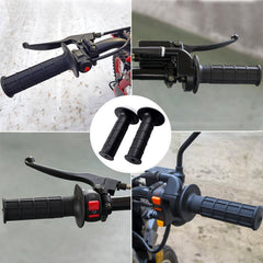Riyitauto soft rubber grip offers comfortable, non-slip control on dirt bikes