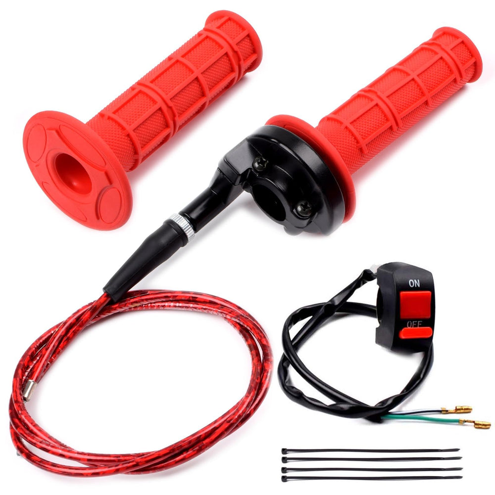 Riyitauto twist throttle cable assembly for easy mini bike installation