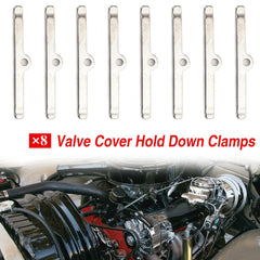 RJSPHH chrome valve-cover t-bar and spreader kit ready for install