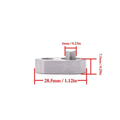 RJSPHH included-components-pack showing ports, O-rings, and bolts for installation