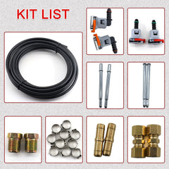RJSPHH straight quick disconnects simplify fuel line replacements.