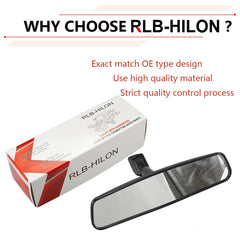 RLB-HILON 10.3-inch rear view mirror night visibility supports clearer night driving.