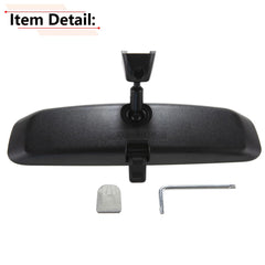 RLB-HILON frameless mirror maintains smear-free daytime reflection.