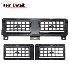 RLB-HILON dash vent grille closeup highlights durable plastic build.