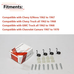 RLB-HILON headlight adjuster kit nuts for secure mounting and durability