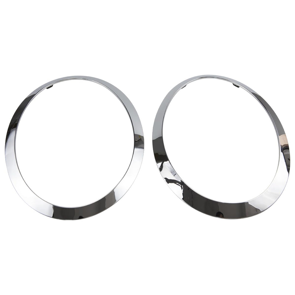 RLB-HILON headlight trim ring for Mini Cooper driver side chrome bezel enhances shine
