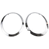 RLB-HILON headlight trim ring for Mini Cooper driver side chrome bezel enhances shine