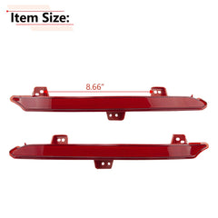 RLB-HILON rear bumper reflector on passenger side view for Accord look.