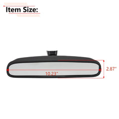 RLB-HILON day/night rear view mirror with precise size for sedans.