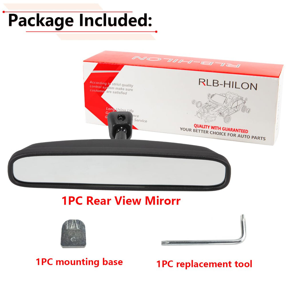 RLB-HILON anti-glare glass rear view mirror for Santa Fe.