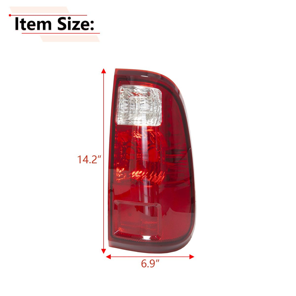 RLB-HILON right rear tail light for Ford F-450 ensures clearer brake illumination.