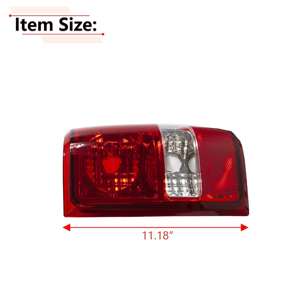 RLB-HILON tail light right passenger side close-up shows precise fit and finish