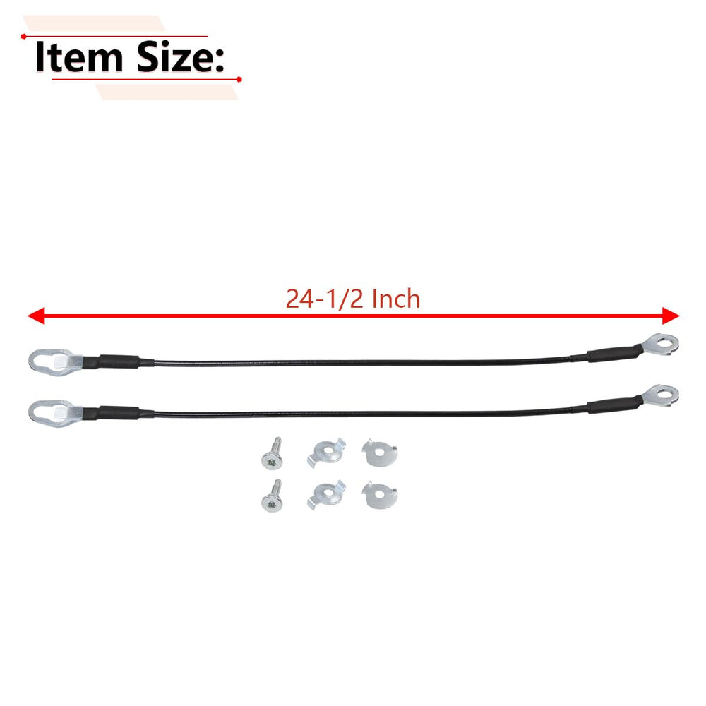 RLB-HILON tailgate cable close up 24 1/2 inch length